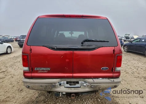 2000 Ford Excursion Limited z USA, uszkodzony, nr VIN 1FMNU43S2YEC52728